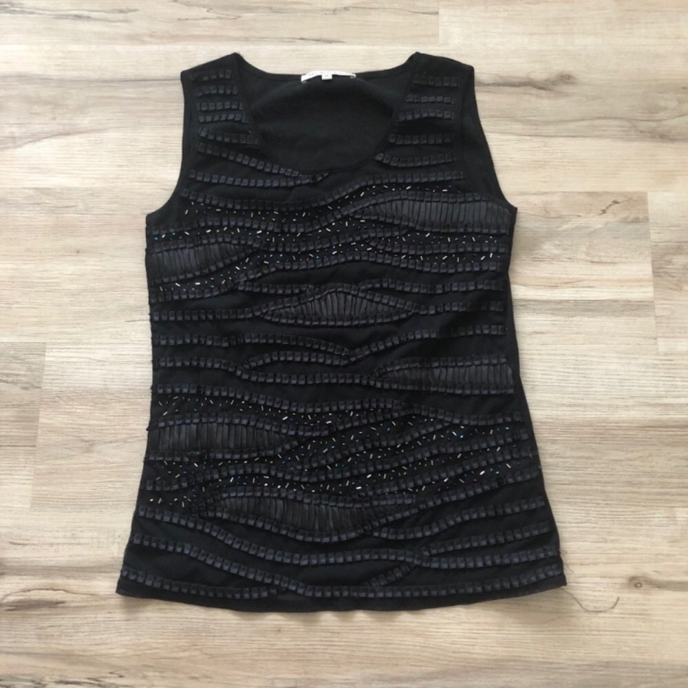 MASSIVE $10 SALE Melanie Lyne Tank with Sheer Back